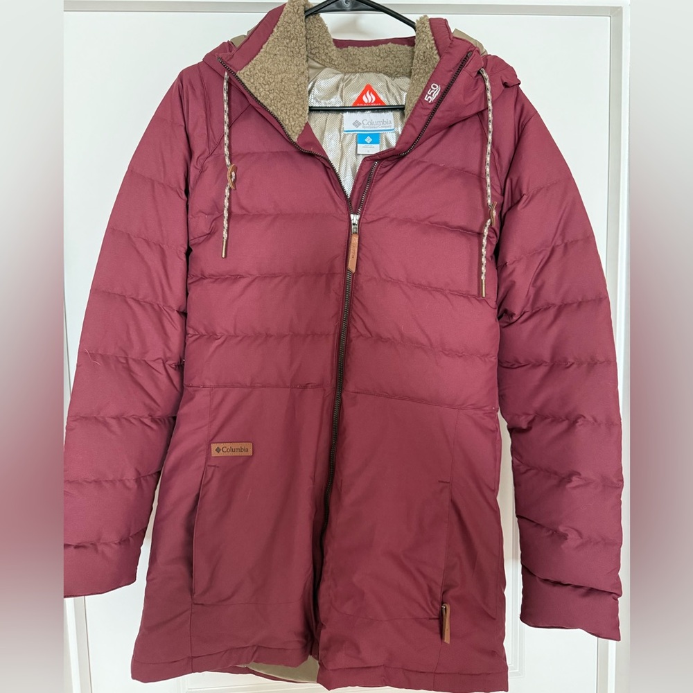 Columbia Long Down Winter Coat - NWOT